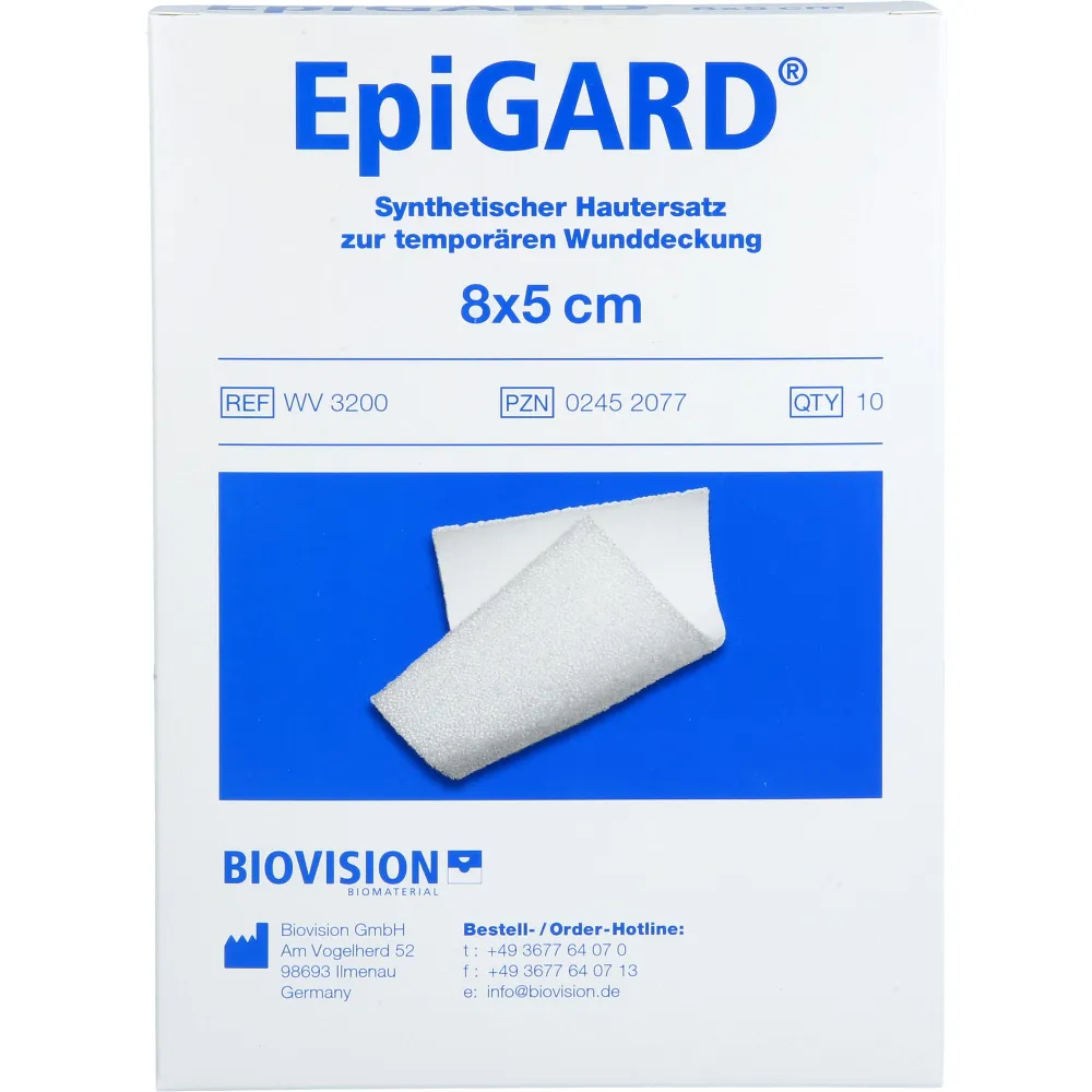 Epigard Verband 8x5 cm 10 St