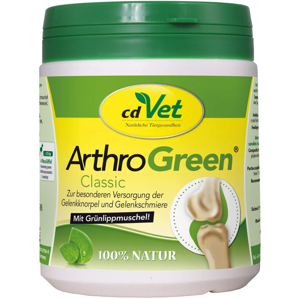 Arthrogreen Classic Pulver f.Hunde/Katzen 345 g