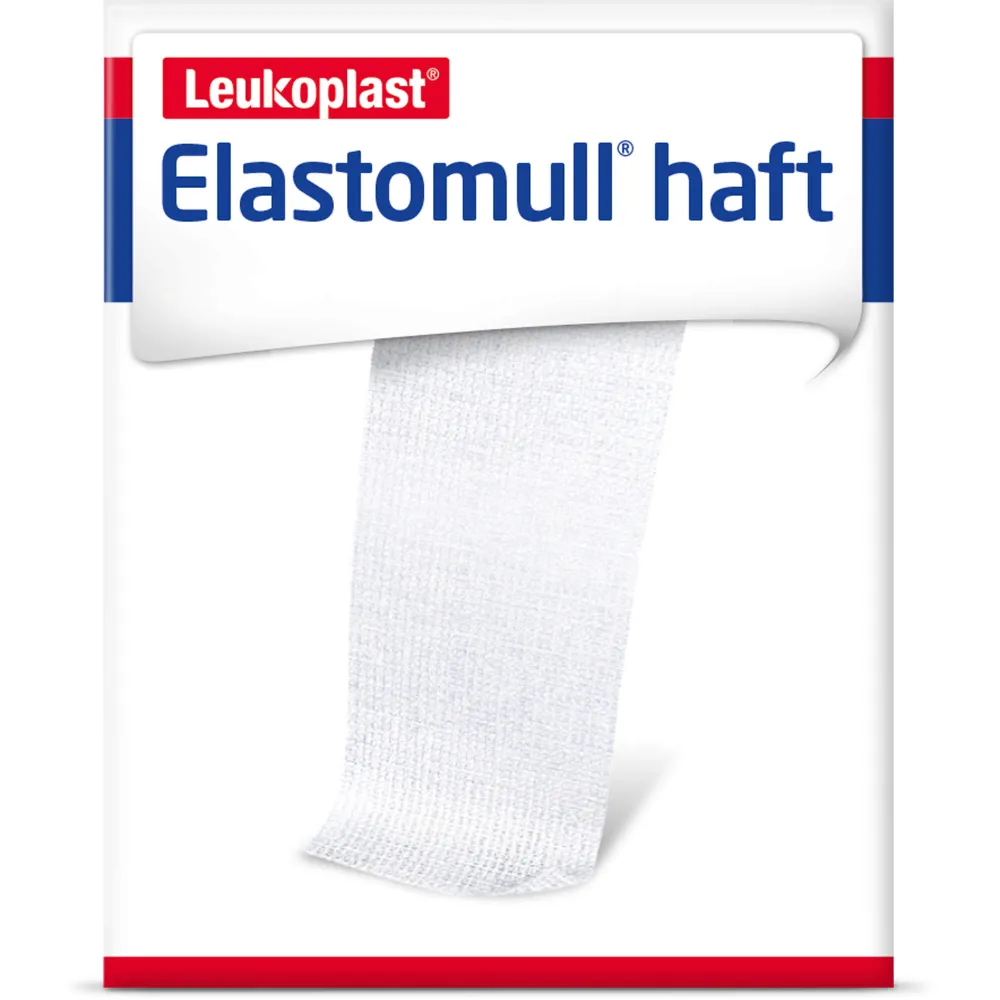 Elastomull haft 4 cmx4 m Fixierbinde 1 St