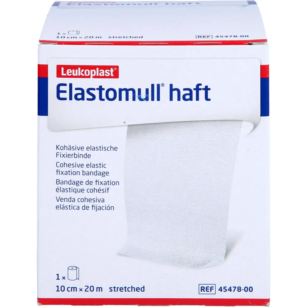 Elastomull haft 10 cmx20 m Fixierbinde 1 St