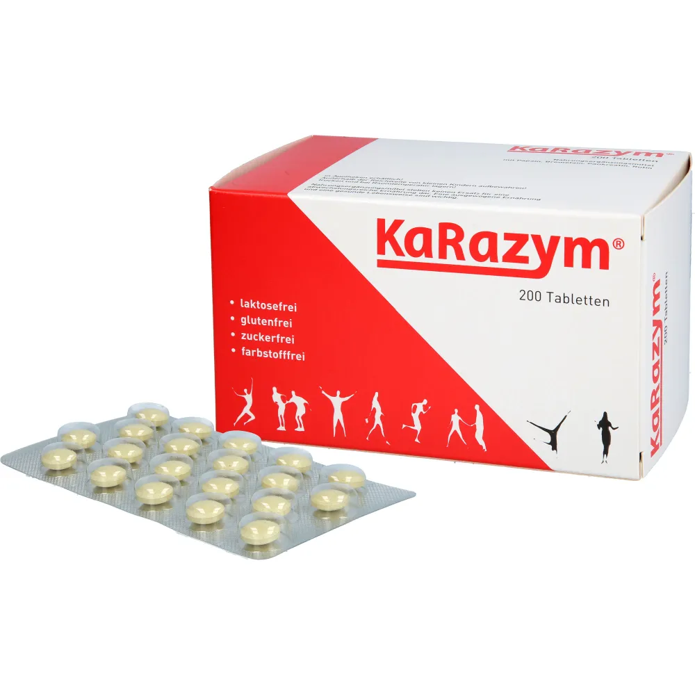 Karazym magensaftresistente Tabletten 200 St