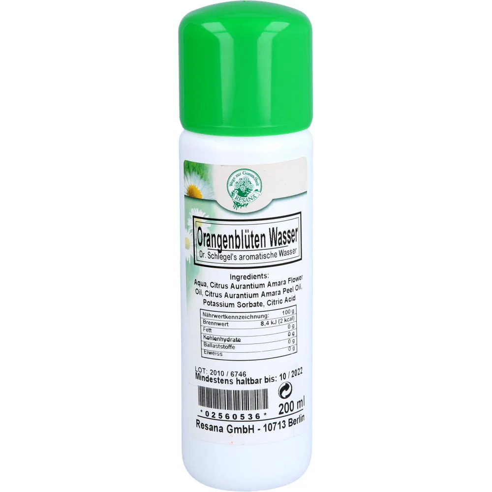 Orangenblütenwasser Dr.Schlegel 200 ml