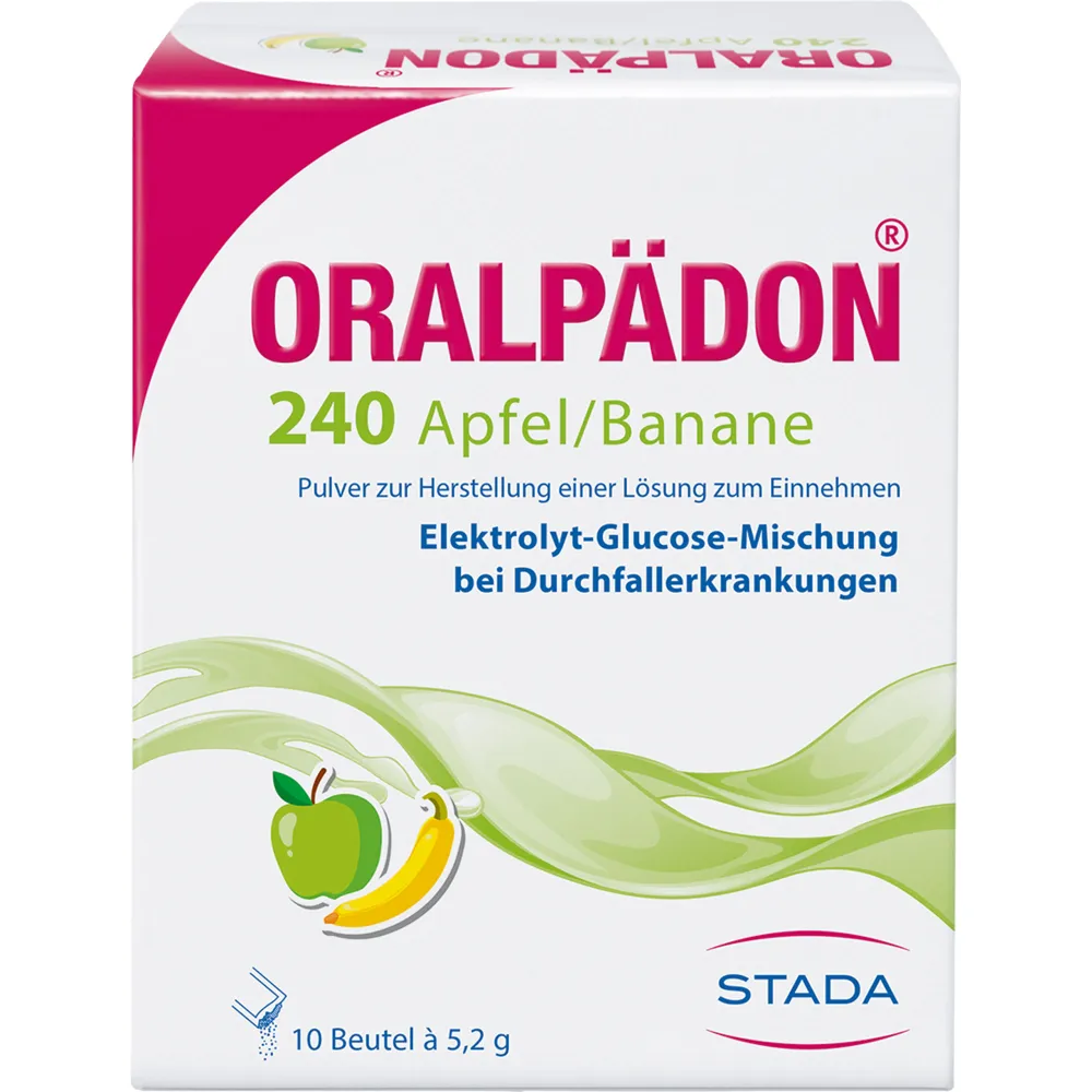 Oralpädon 240 Apfel Banane Pulver 10 St