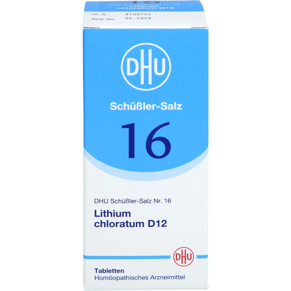 Biochemie Dhu 16 Lithium chloratum D 12 Tabletten 200 St