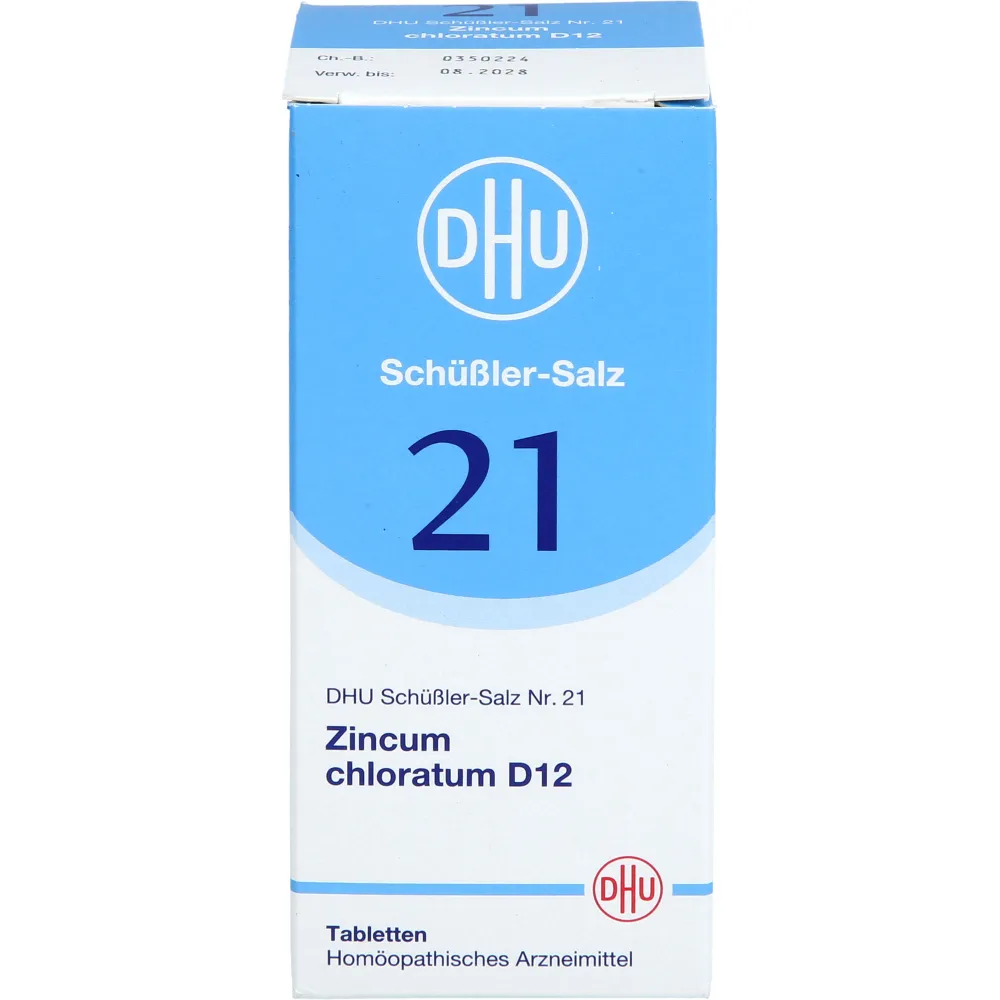 Biochemie Dhu 21 Zincum chloratum D 12 Tabletten 200 St