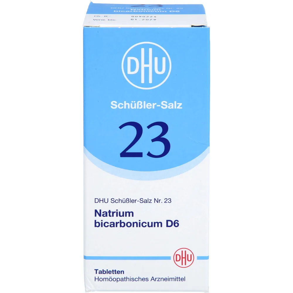 Biochemie Dhu 23 Natrium bicarbonicum D 6 Tabl. 200 St