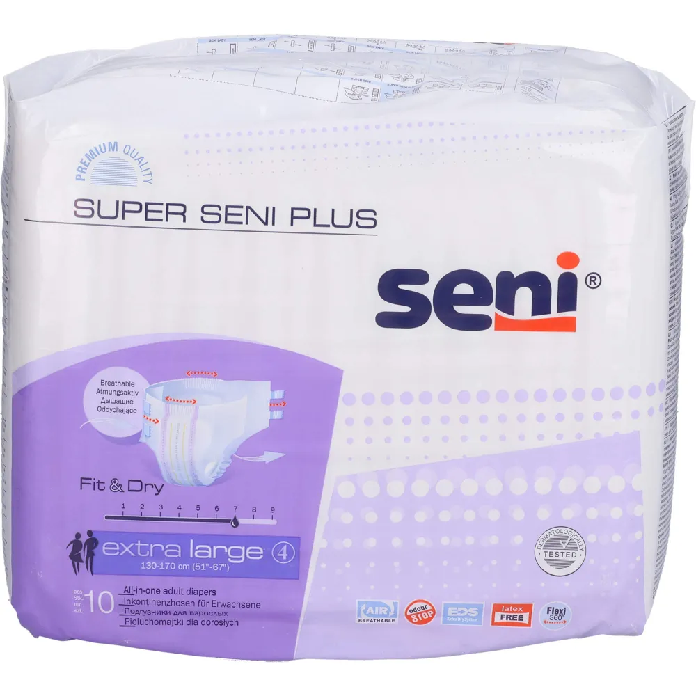 Seni Super Plus Inkontinenzslip Xl 10 St