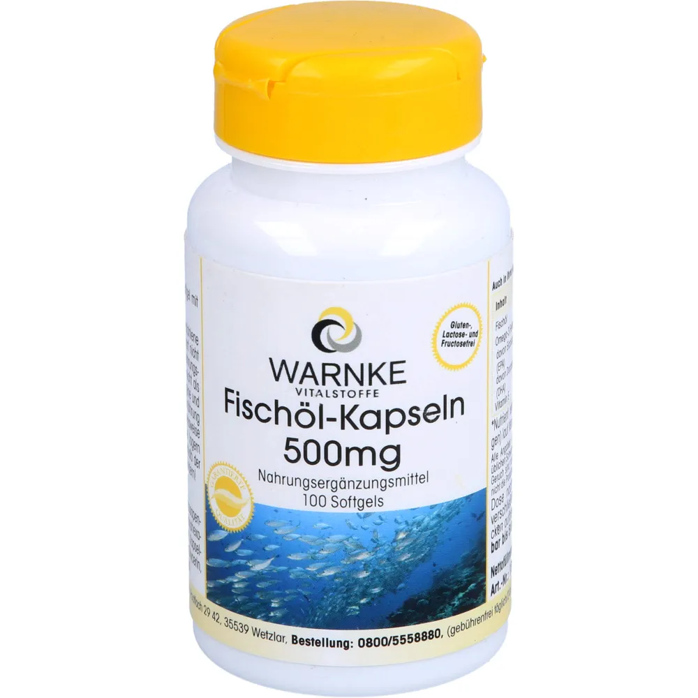 Fischöl Kapseln 500 mg 100 St