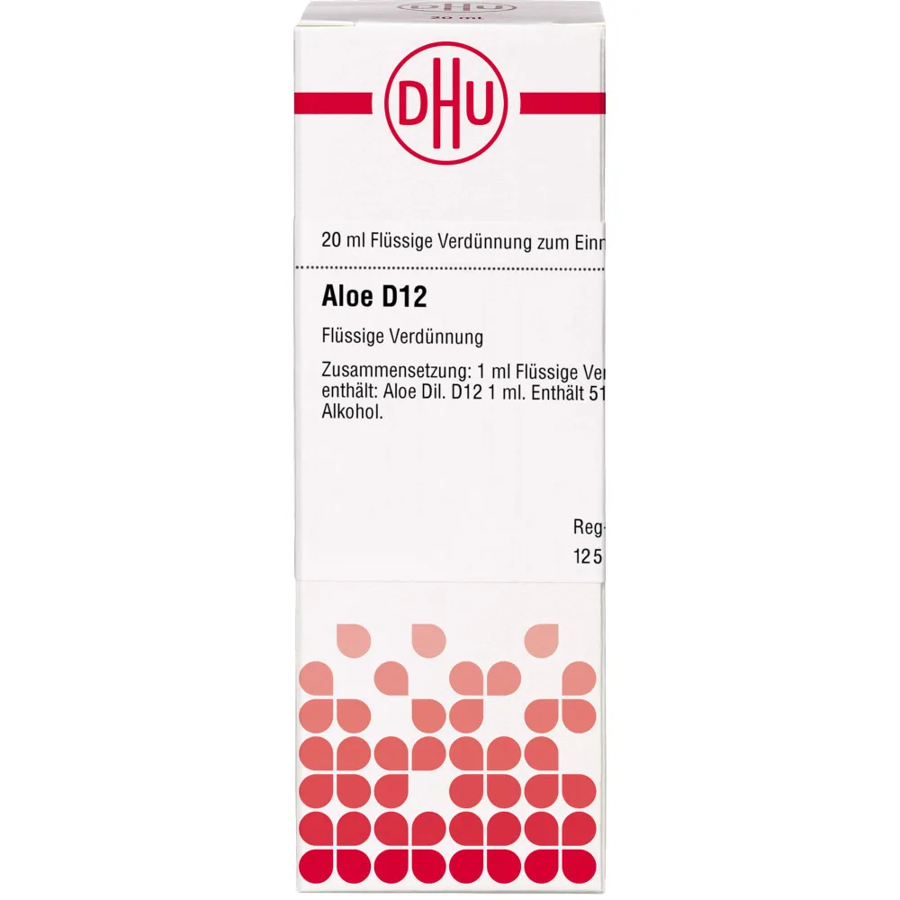 Aloe D 12 Dilution 20 ml