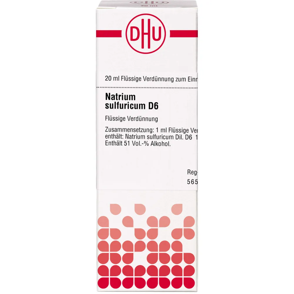 Natrium Sulfuricum D 6 Dilution 20 ml