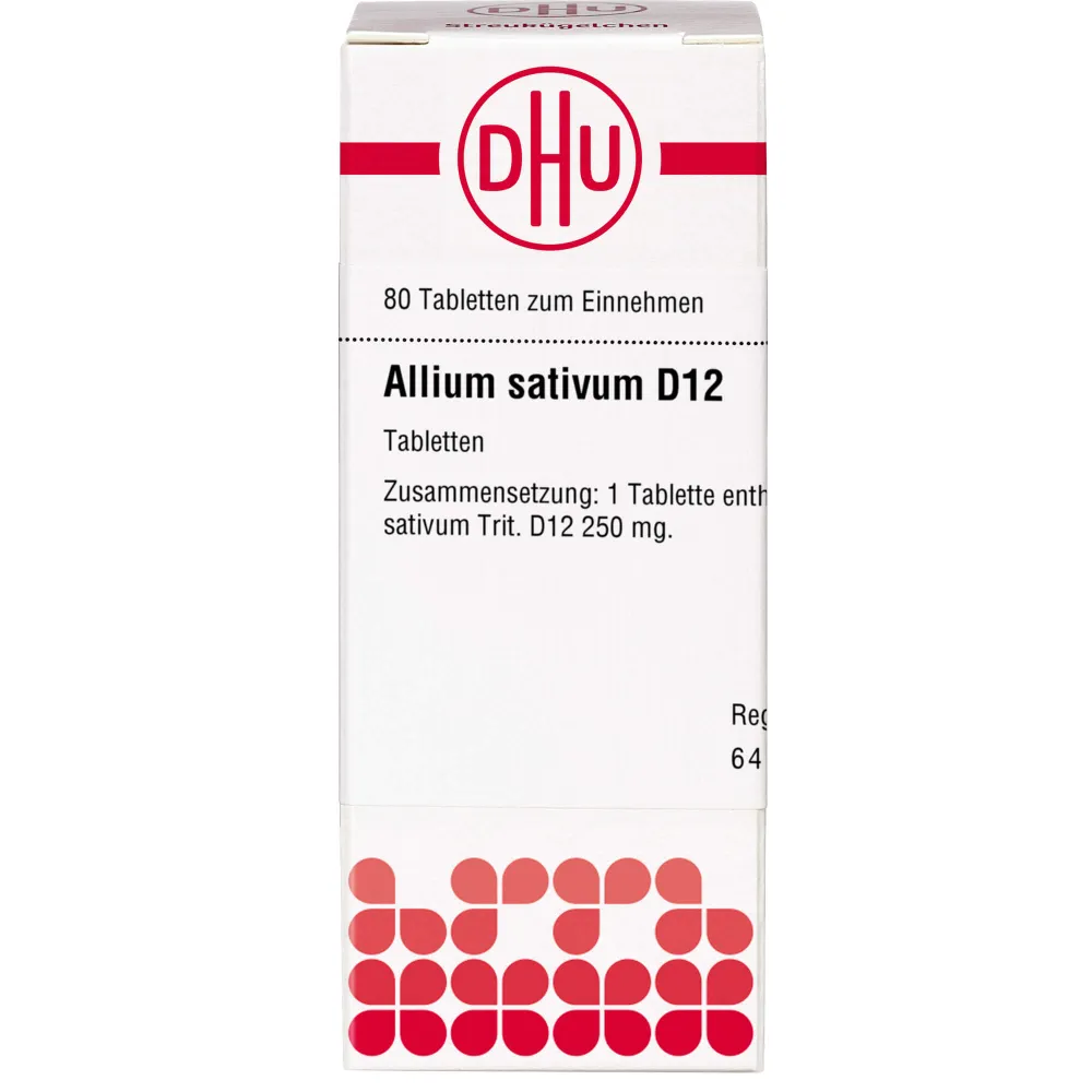 Allium Sativum D 12 Tabletten 80 St