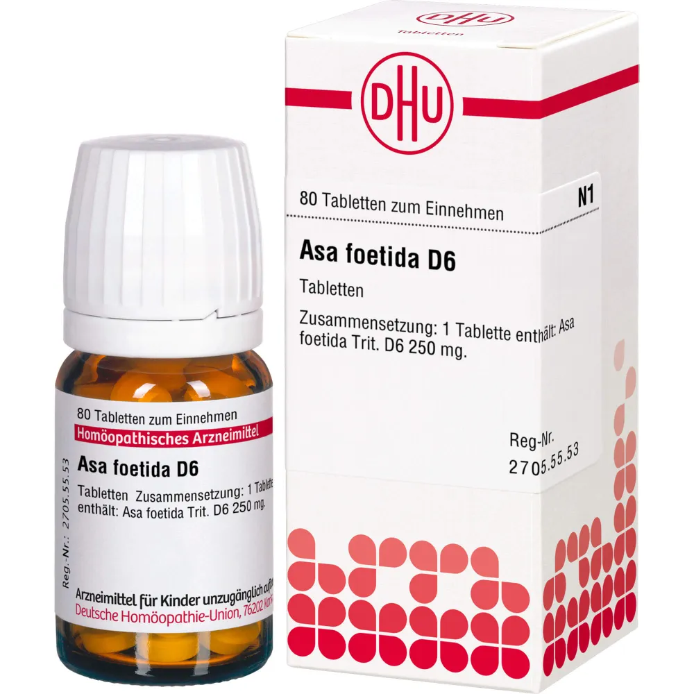 Asa Foetida D 6 Tabletten 80 St