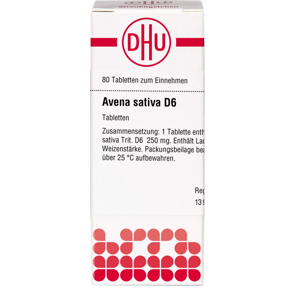 Avena Sativa D 6 Tabletten 80 St