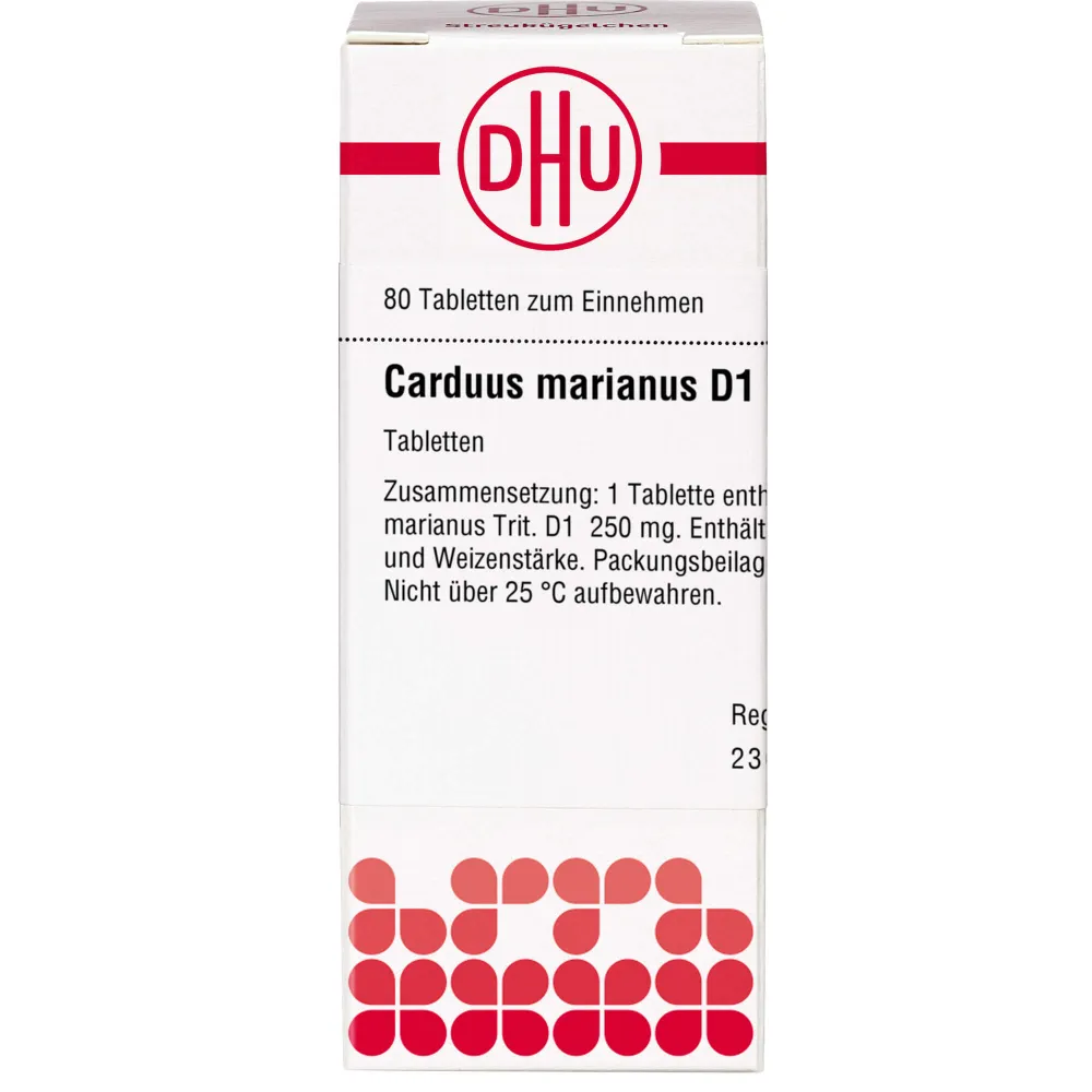 Carduus Marianus D 1 Tabletten 80 St