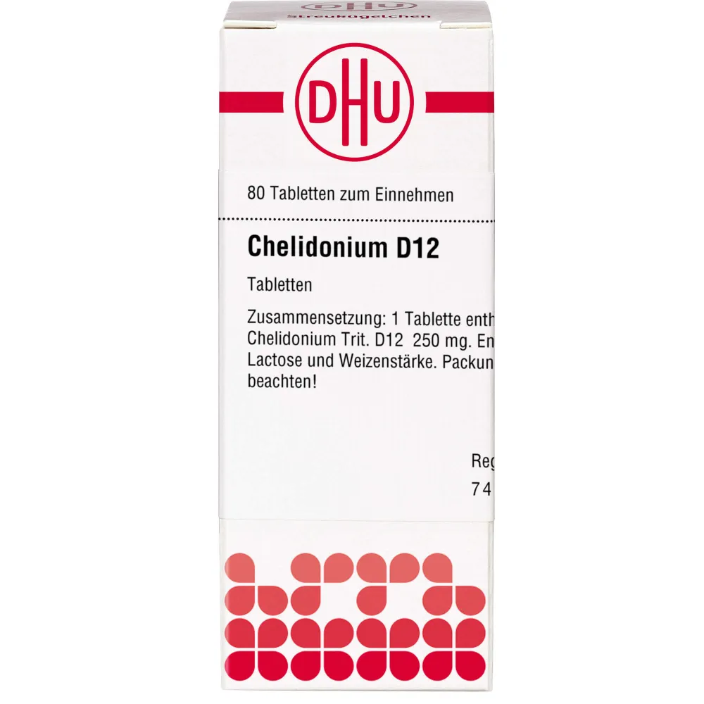 Chelidonium D 12 Tabletten 80 St