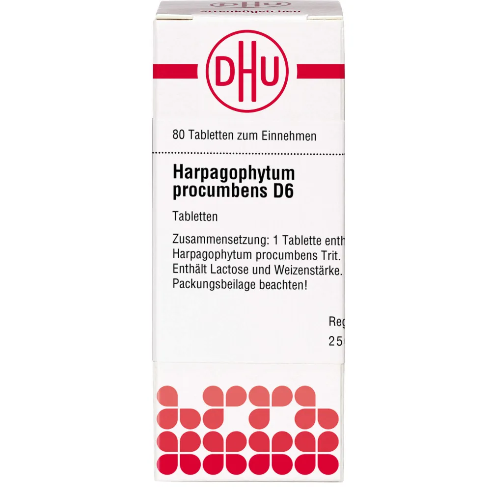 Harpagophytum Procumbens D 6 Tabletten 80 St