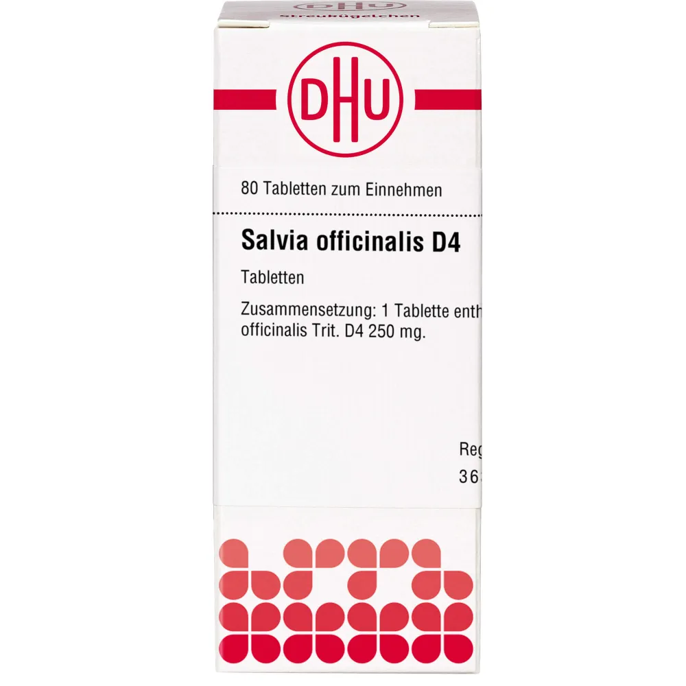 Salvia Officinalis D 4 Tabletten 80 St