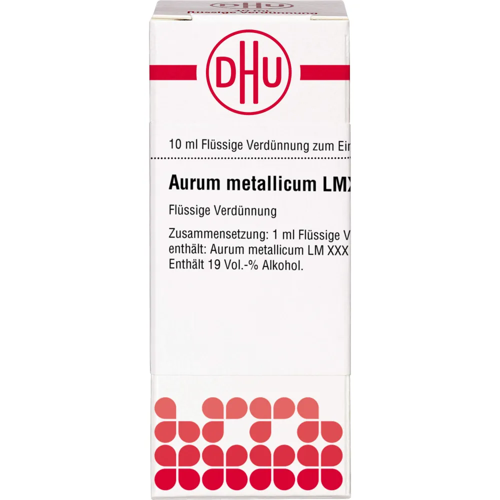 Aurum Metallicum Lm Xxx Dilution 10 ml