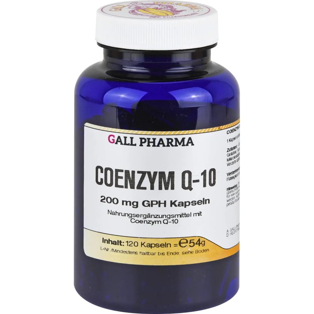 Coenzym Q10 200 mg Gph Kapseln 120 St
