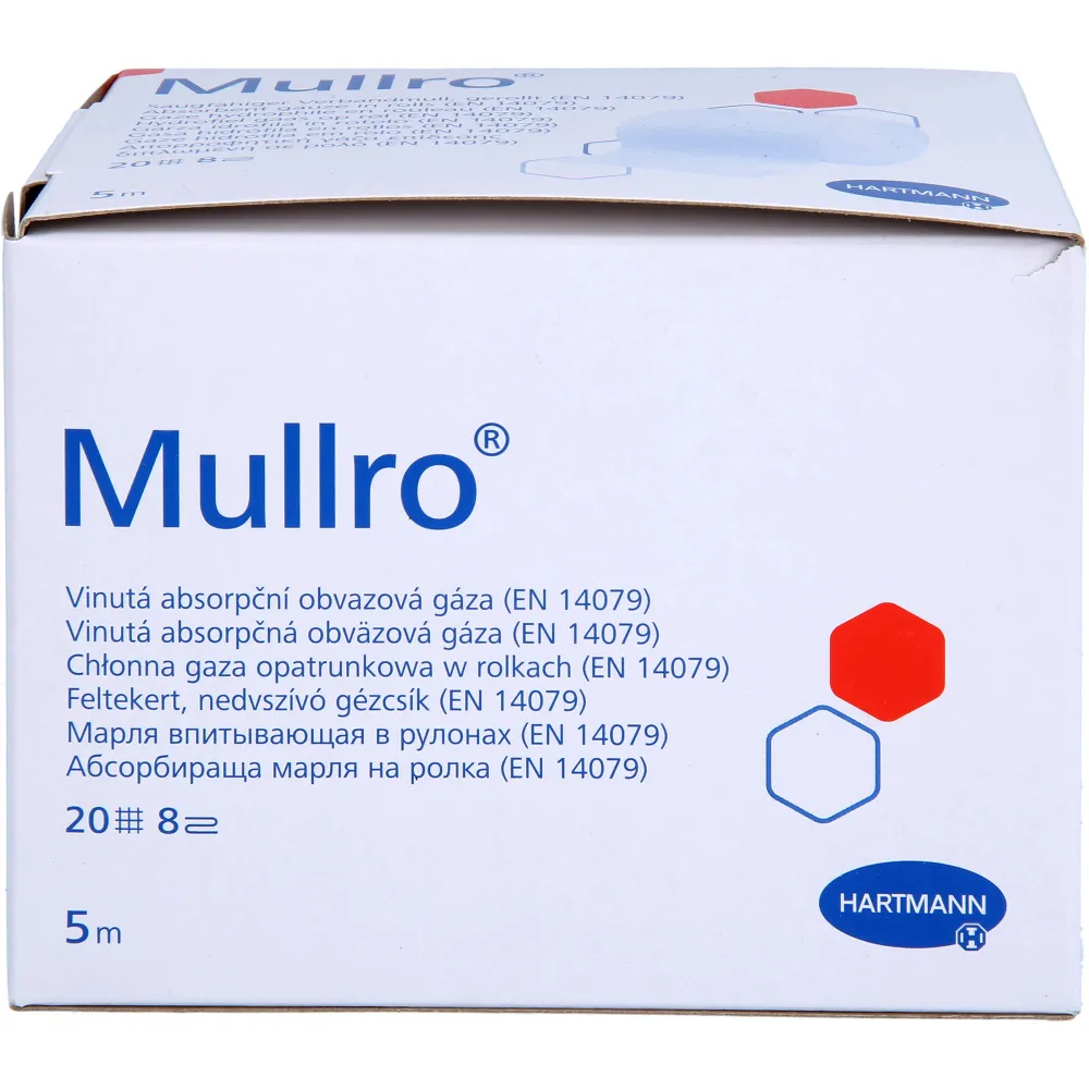 Mullro Verbandmull 10 cmx5 m gerollt 1 St