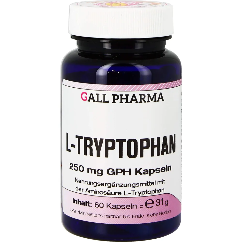 L-Tryptophan 250 mg Kapseln 60 St