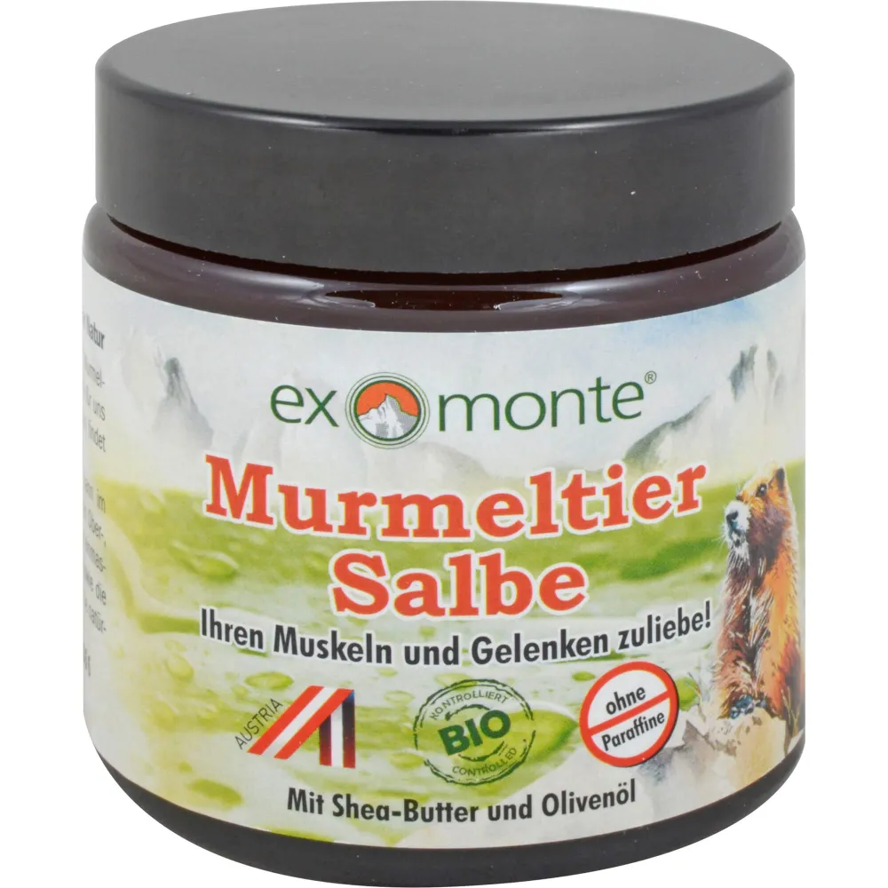Murmeltier Salbe ohne Paraffine 100 ml