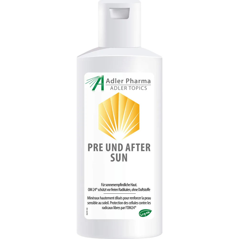 Mineralstoff Pre u.After Sun mit Aloe Vera Gel 200 ml