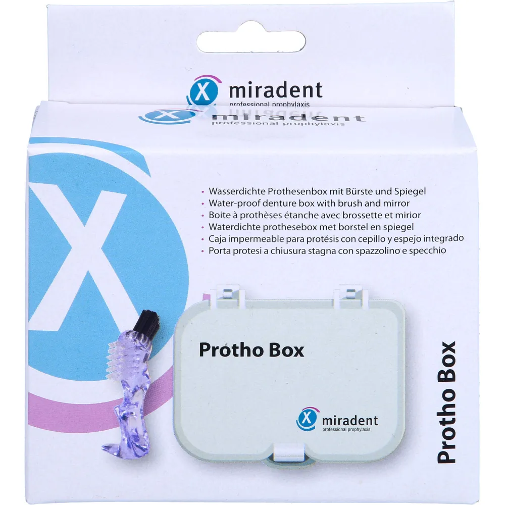 Miradent Prothesen-Aufbewahrungsbox Protho Box 1 St