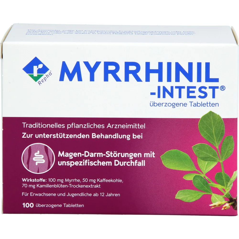 Myrrhinil Intest überzogene Tabletten 100 St