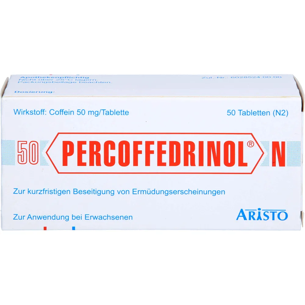 Percoffedrinol N 50 mg Tabletten 50 St