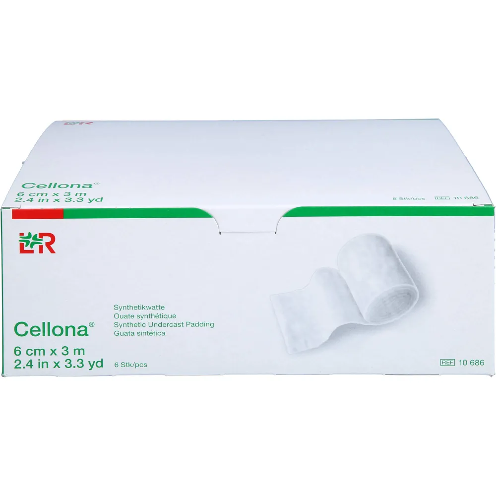 Cellona Synthetikwatte 6 cmx3 m Rolle 6 St