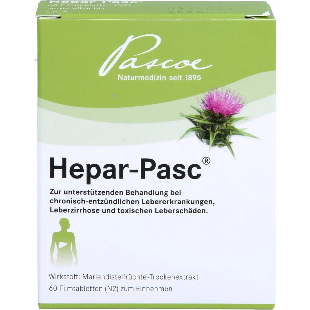Hepar Pasc Filmtabletten 60 St