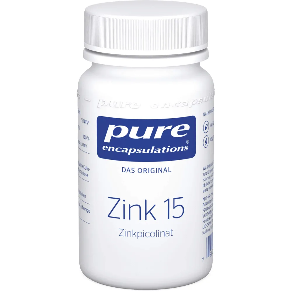 Pure Encapsulations Zink 15 Zinkpicolinat Kapseln 60 St