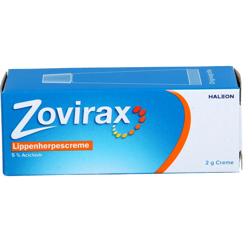 Zovirax Lippenherpes Creme 2 g