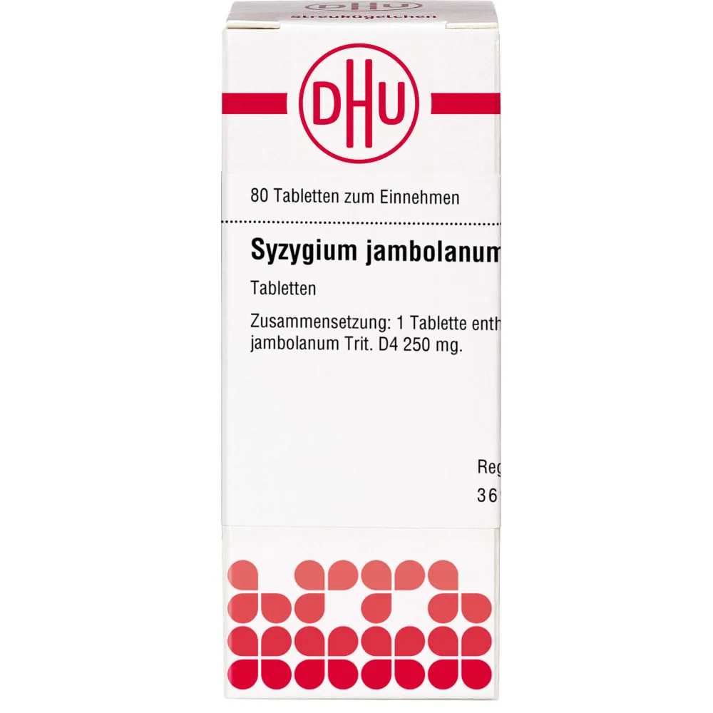 Syzygium Jambolanum D 4 Tabletten 80 St