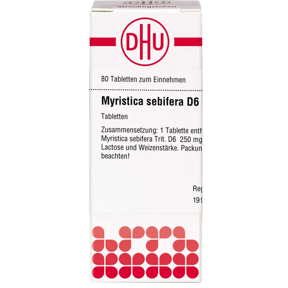 Myristica Sebifera D 6 Tabletten 80 St