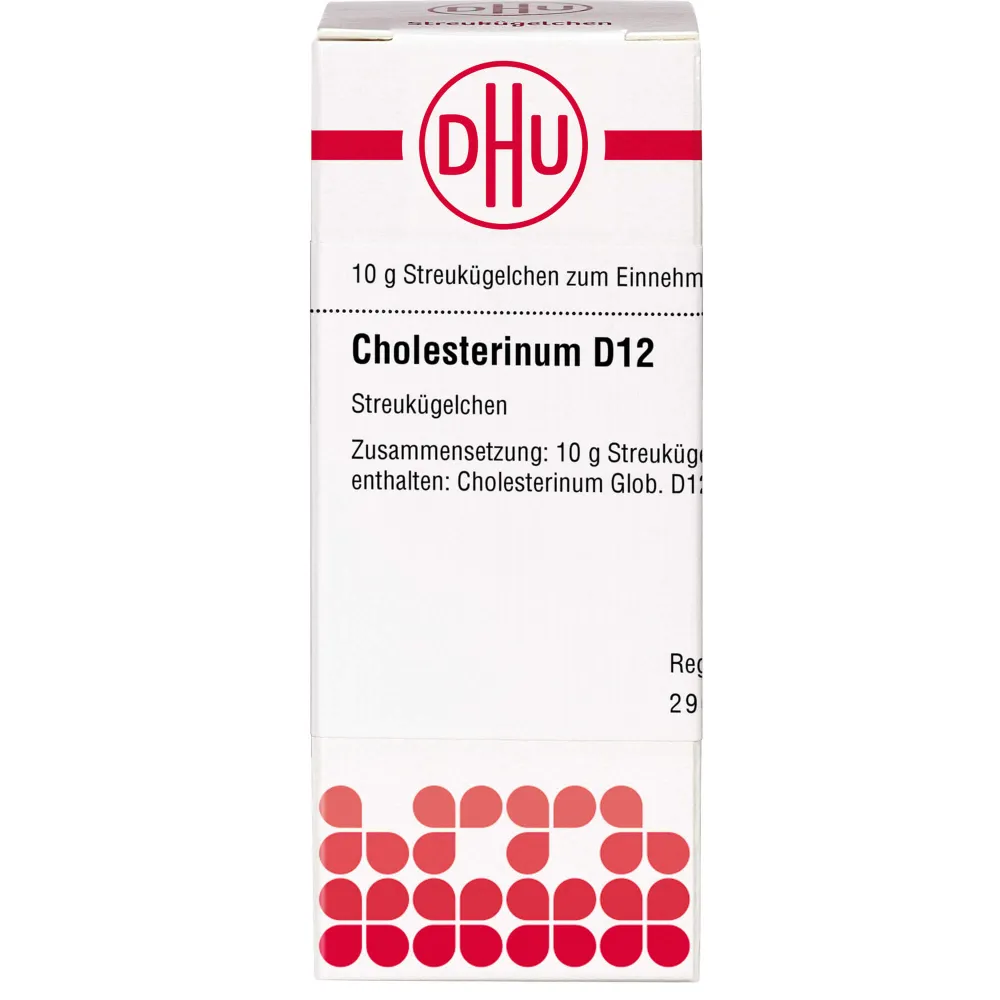 Cholesterinum D 12 Globuli 10 g