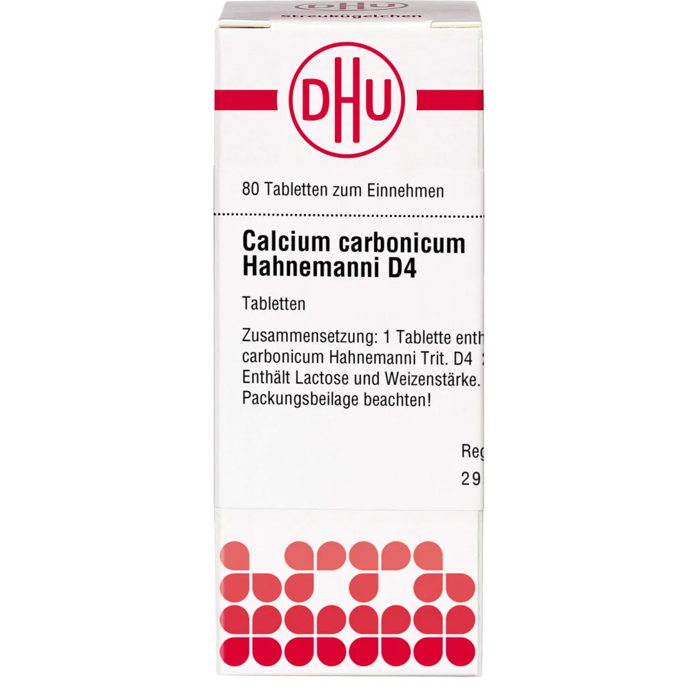 Calcium Carbonicum Hahnemanni D 4 Tabletten 80 St