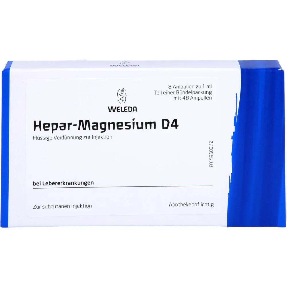 Hepar Magnesium D 4 Ampullen 48 ml