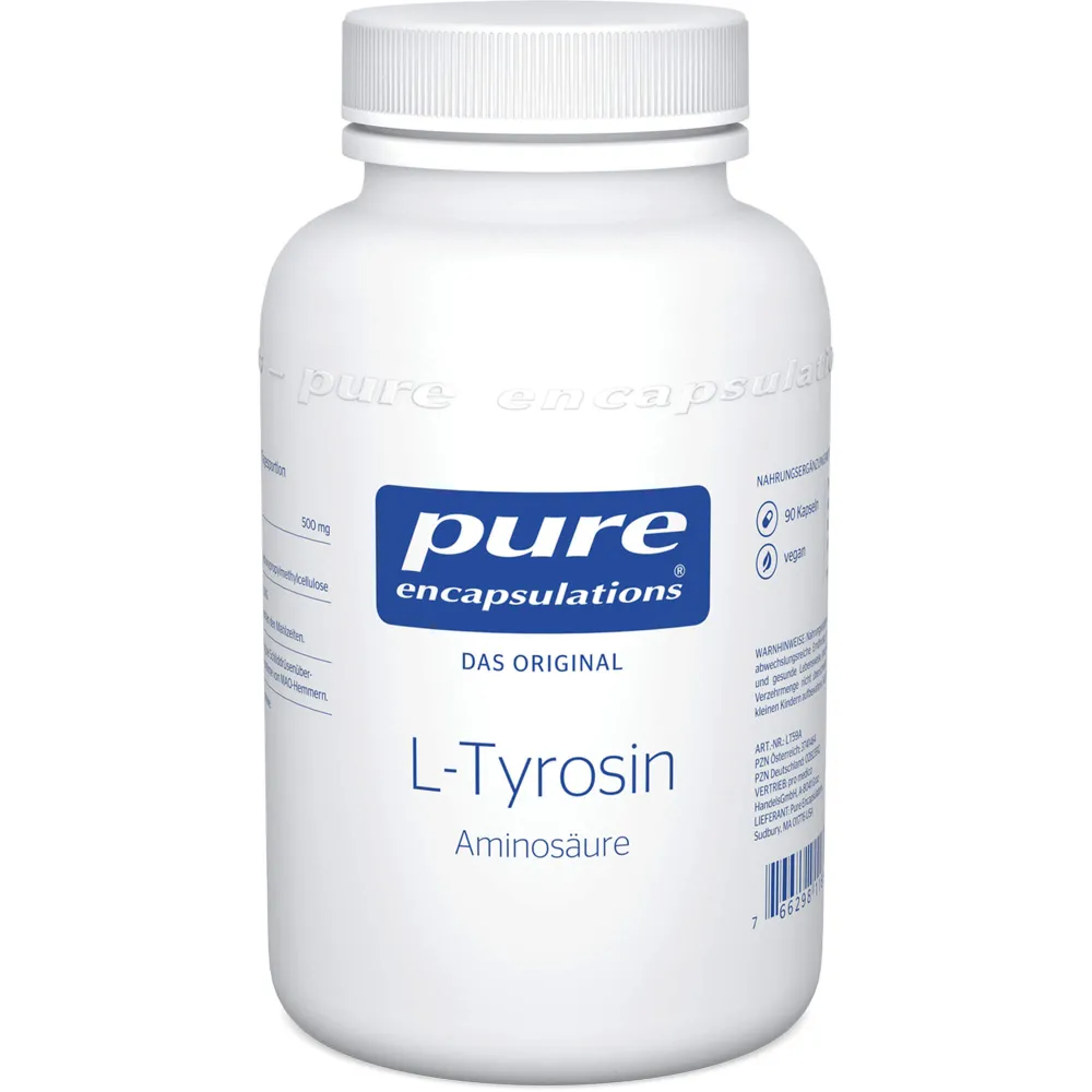Pure Encapsulations L-Tyrosin Kapseln 90 St