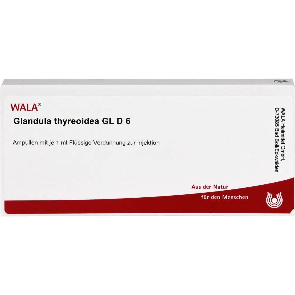 Glandula Thyreoidea Gl D 6 Ampullen 10 ml