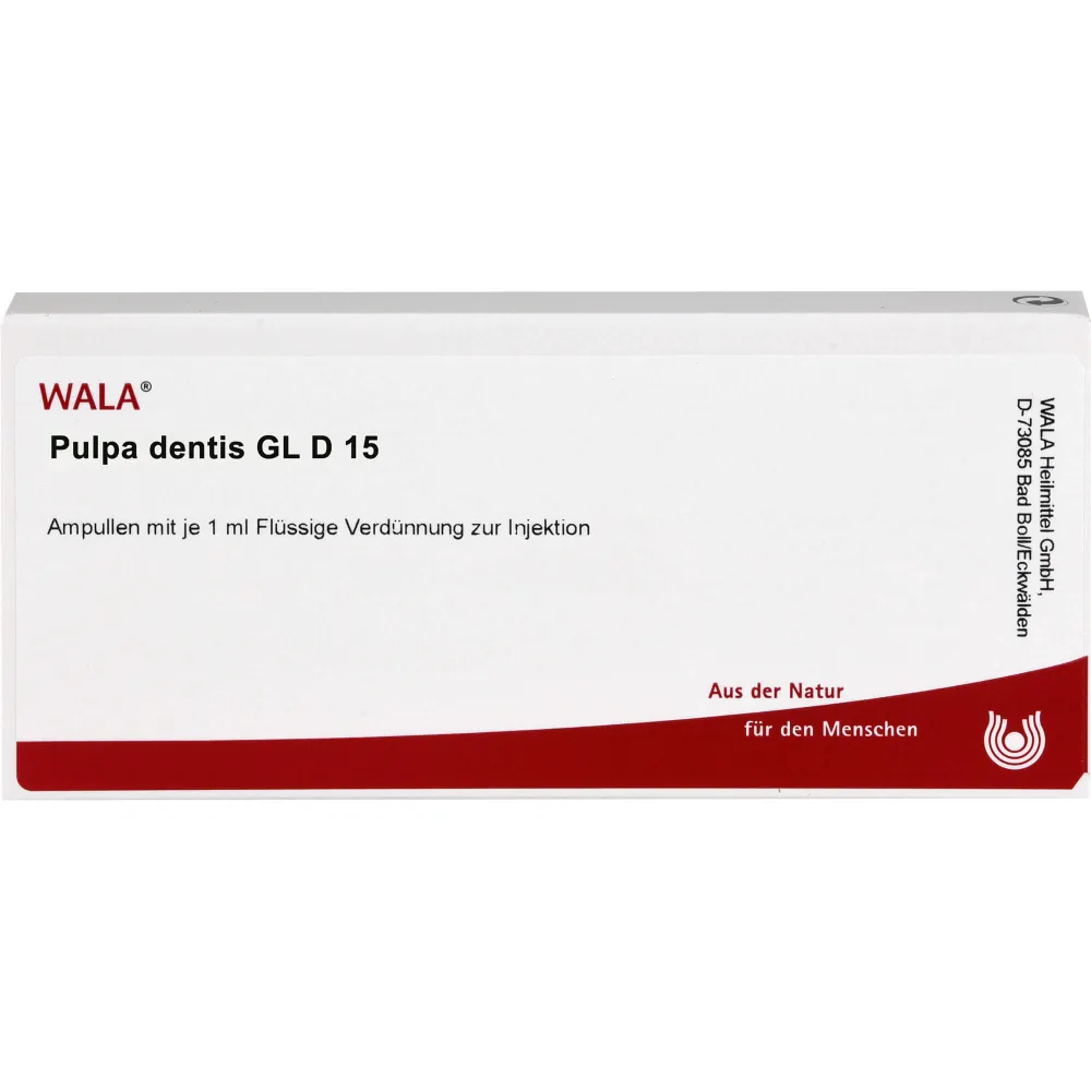 Pulpa Dentis Gl D 15 Ampullen 10 ml