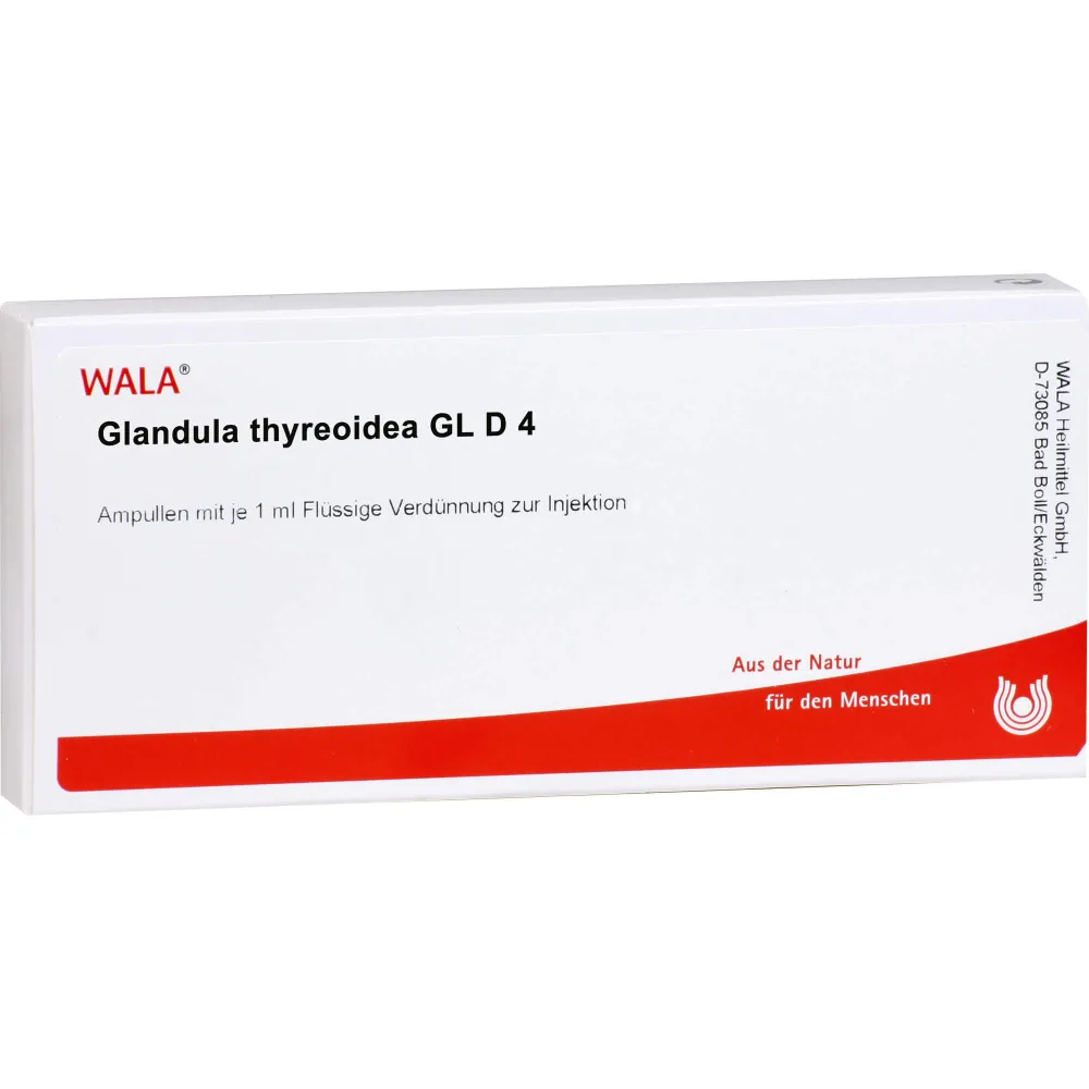 Glandula Thyreoidea Gl D 4 Ampullen 10 ml