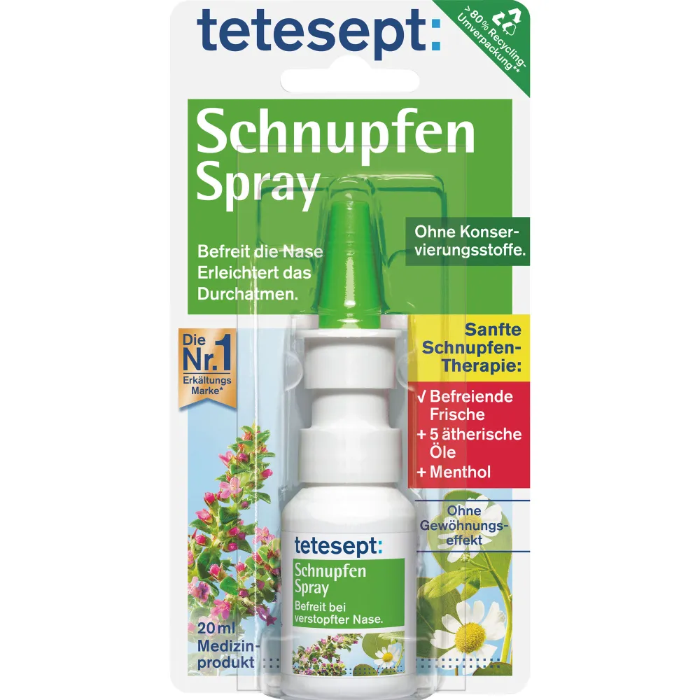 Tetesept Schnupfen Spray 20 ml