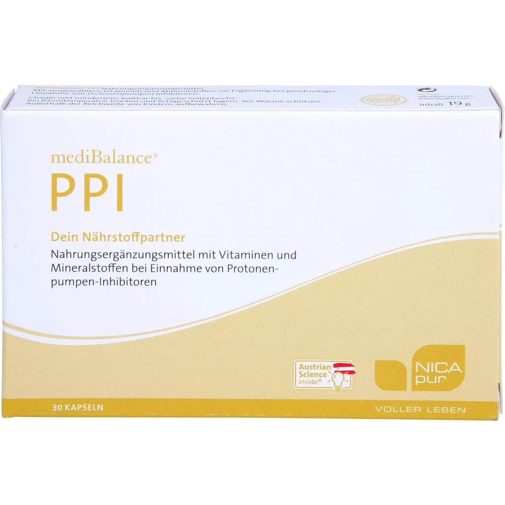 Nicapur mediBalance Ppi Kapseln 30 St