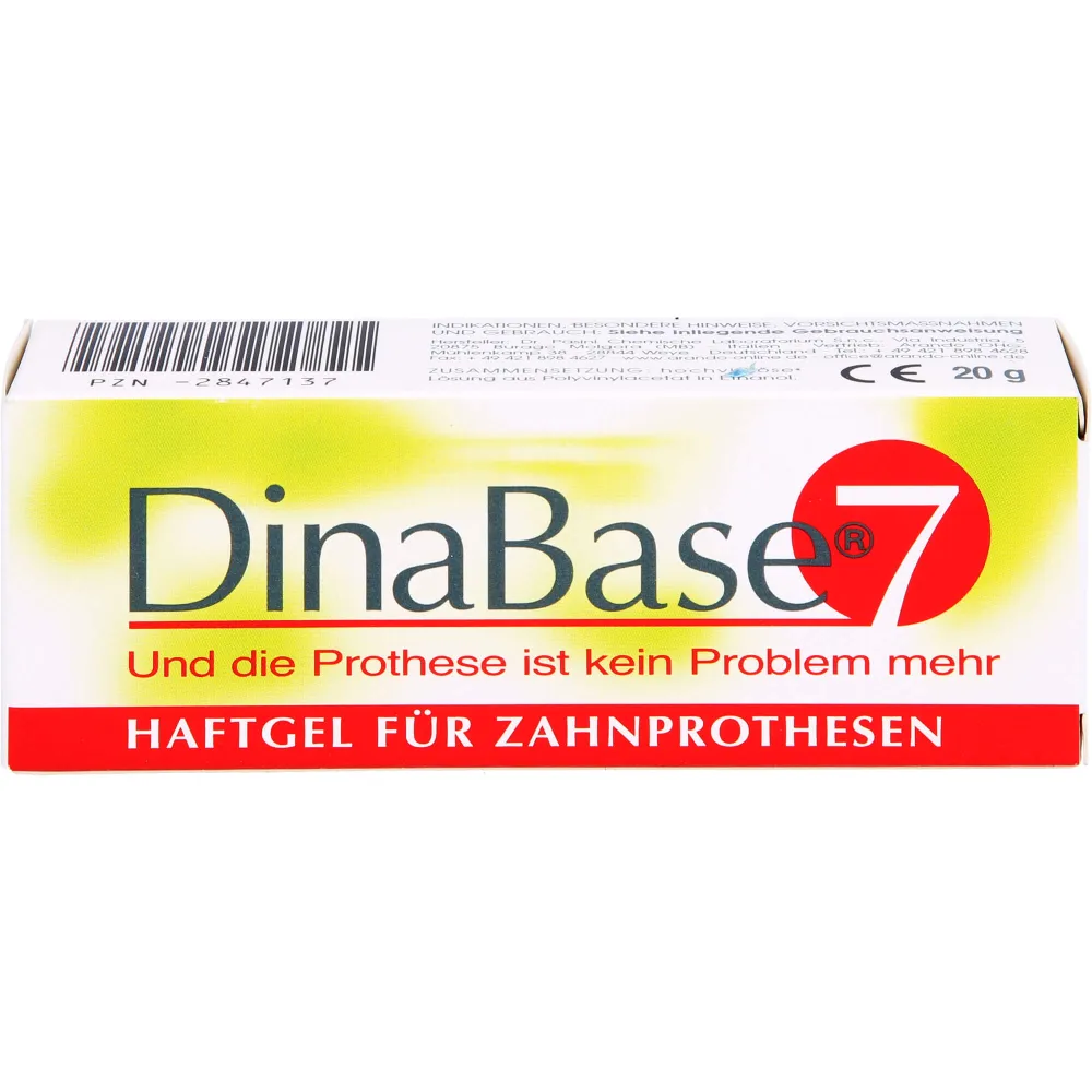 Dinabase 7 Haftgel für Zahnprothesen 1 St