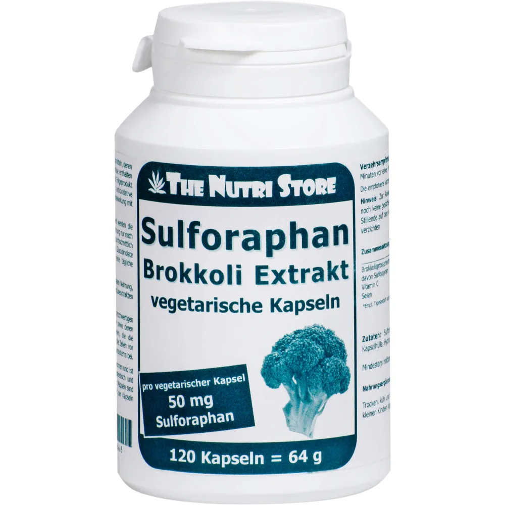 Sulforaphan Vegetarisch Kapseln 120 St