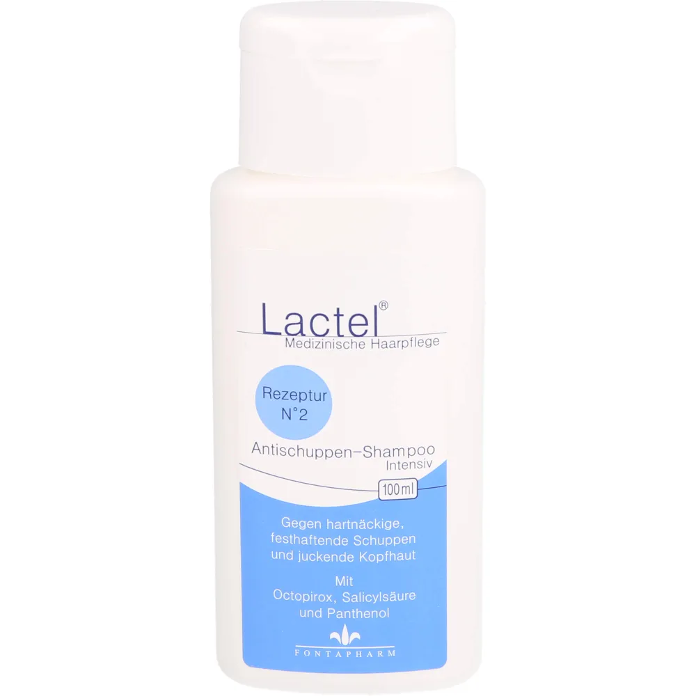 Lactel Nr.2 Shampoo gegen festhaftende Schuppen 100 ml