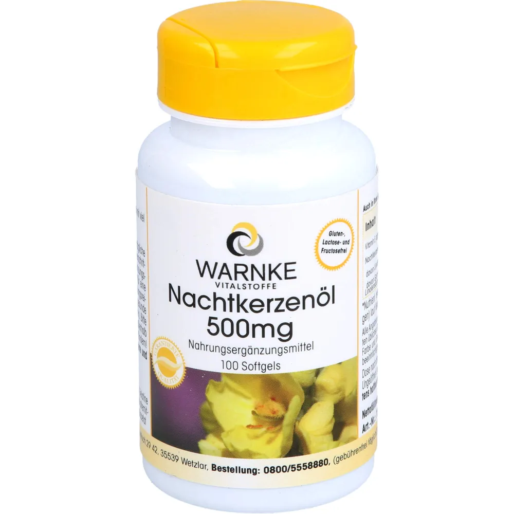 Nachtkerzenöl 500 mg Kapseln 100 St