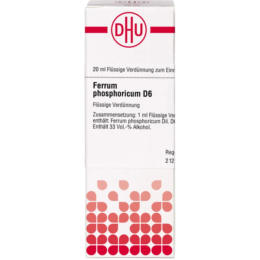 Ferrum Phosphoricum D 6 Dilution 20 ml